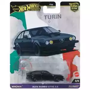 Hot Wheels Premium WORLD TOUR ALFA ROMEO GTV6 3.0 TORINO CHASE AUTO - Foto 1 di 4