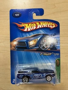 2005 Hot Wheels Mustang Mach 1 Treasure Hunt #7/12 #127 Real Riders mit Protektor - Bild 1 von 7
