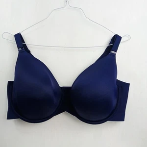 Lane Bryant Cacique Damen BH blau 40DDD leicht gefüttert vollflächig Bügel - Bild 1 von 10