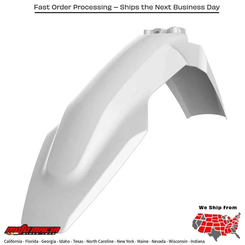 PARA-LAMA DIANTEIRO BRANCO Husqvarna TX 300 2017-2017 Husqvarna FX 350 2017-2017 - Imagem 1 de 1