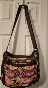 LeSportsac Classic Hobo bag "Radiant Reflections" print 13"x9" - Picture 1 of 6