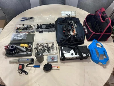 Радиоуправляемый багги Tekno NB48 2.0 Nitro для бездорожья масштаб 1/8 с дополнениями - Изображение 1 из 4