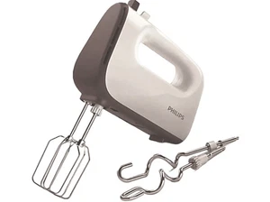 Amasadora de mano - Philips HR3741/00, 5 velocidades + Turbo, 450 W, Blanco - Imagen 1 de 6