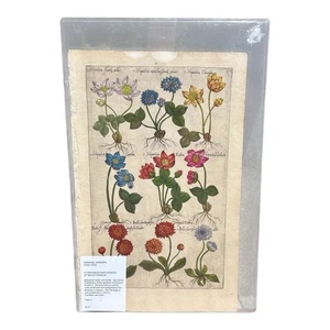 Antique Emanuel Sweerts Hand Colored Original Botanical Print Plate 3 1612 - Picture 1 of 12