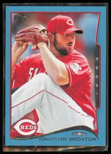 2014 Topps Blue Jonathan Broxton Cincinnati Reds #140 - Picture 1 of 2
