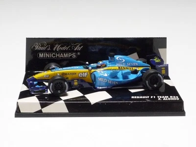 MINICHAMPS 1:43 RENAULT F1 TEAM R24 F. ALONSO "MILD SEVEN" - Image 1 of 4