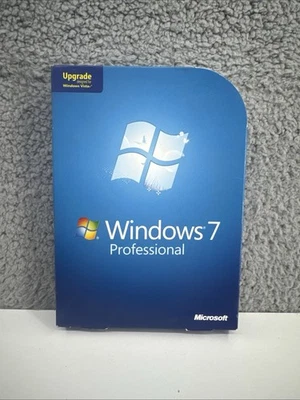 Microsoft Windows 7 Professional Upgrade 32 Bit and 64 Bit DVD MS WIN PRO=RETAIL - Image 1 of 4