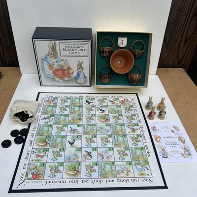 1997 World Of Beatrix Potter Peter Rabbit's Blackberry Game  - Image 1 of 4