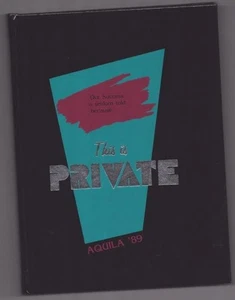 1989 TRINITY HEIGHTS CHRISTIAN ACADEMY YEARBOOK SHREVEPORT LOUISIANA VERY GOOD - Picture 1 of 1