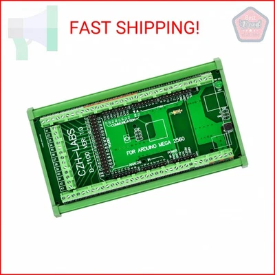 Electronics-Salon DIN Rail Mount Screw Terminal Block Adapter Module, for Arduin - Image 1 of 2