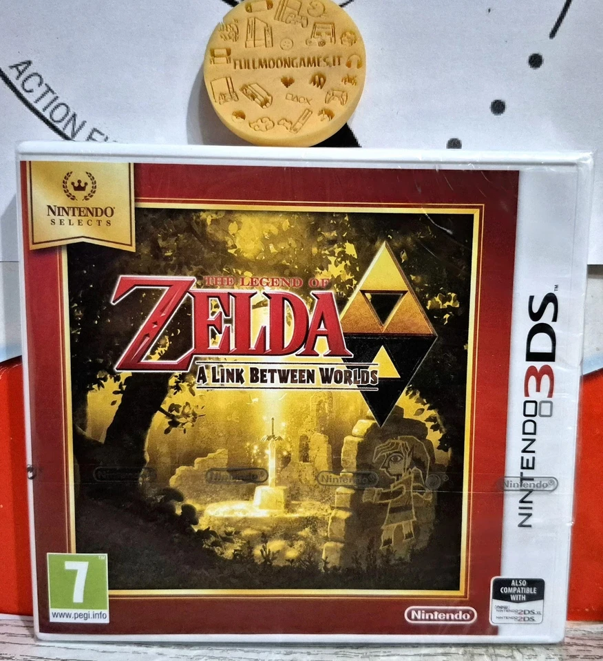 Nintendo 3ds Gioco The Leggenda Zelda a Link Between Worlds 2ds compatibile NEU