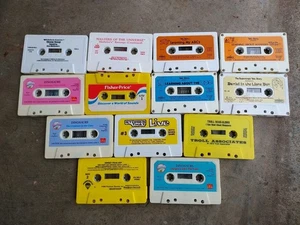 Fisher Price Your World Of Sounds Cassette Tape Lot Masters Of The Universe - Picture 1 of 12