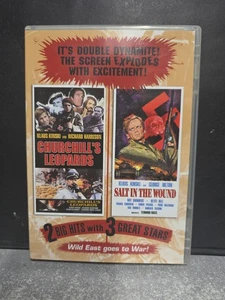 Churchill's Leopards & Salt in the Wound Wild East DVD Richard Harrison Kinski - Picture 1 of 5