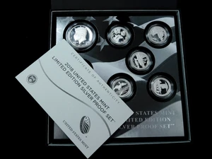 2018 United States Mint Limited Edition Silver Proof Set in Box w/ COA - Picture 1 of 6