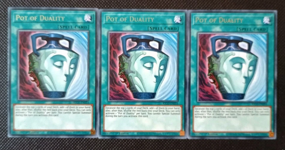 Yugioh KICO-EN054 Pot Of Duality x2 Playsets x6 cards - Image 1 of 1