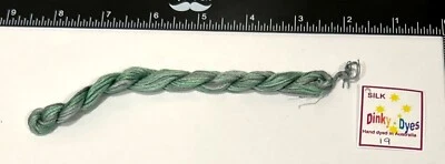 Dinky Dyes #19 Rainforest 100% Silk Embroidery Thread 8 Mtrs Cross Stitch - Image 1 of 2