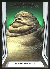 2021 Topps Star Wars Masterwork Green #50 Jabba The Hutt /99