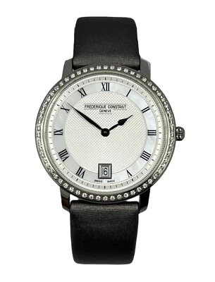 Frederique Constant Steel & Diamonds Lady's Watch, FC220M4SD36 - Image 1 of 4