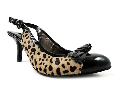 Bandolino Women's Shoes, Milady Slingback Pump Leopard Hair Size 7.5 Size M - Image 1 of 4