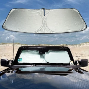 IAG I-Line Windshield Sunshade Foldable for Ford Bronco 2021+ 2/4 DR (Not Sport) - Picture 1 of 7