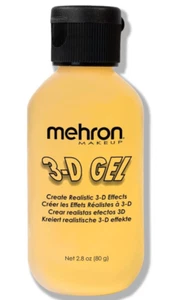 Mehron Professional 3D Gel Stage Gelatin 3-D Effects Makeup Theatrical .2 oz - Picture 1 of 5