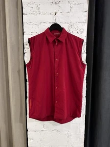Prada Vest Red Size S Mens - Picture 1 of 11