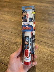 Kids Spinbrush Toothbrush Avengers Character Marvel - Picture 1 of 2