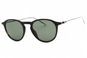 New Hugo Boss HG1309/S 0086 Round Tortoise/Green Sunglasses Authentic - Picture 1 of 4