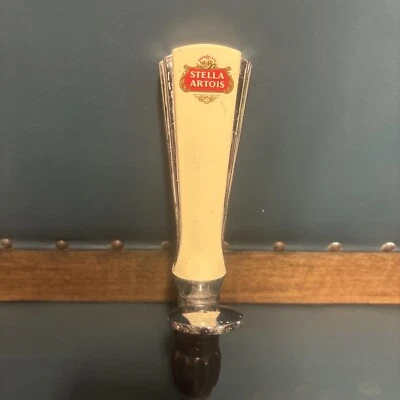 Vintage Art Deco Style Stella Artois Pump Handle Bar Tap Ceramic - Image 1 of 4