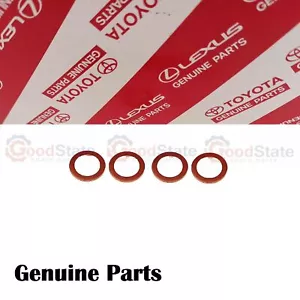 Genuine Toyota LandCruiser 105 Series HZJ Washer Gasket Set x4 - Picture 1 of 20