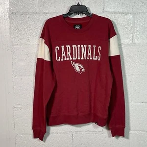 Sudadera de fútbol americano para hombre NFL Arizona Cardinals 47, roja, grande - Imagen 1 de 9