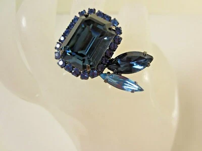 JOOMI LIM Women's Pretty Bijoux Ring Sz 7  NWOT $188 navy Turq - Image 1 of 4