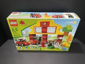 Lego Duplo Estación de Bomberos 6138 Vehículos Manguera de Llama NUEVO Juego Sellado - Imagen 1 de 7