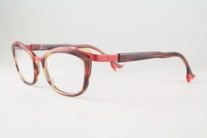 Rare Authentic Face a Face BOCCA CHIC 2 Col 982M 53mm Violet Marble Red France - Picture 1 of 7