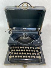 Antique Vintage c.1930 ROYAL Model P Portable Typewriter W/Case
