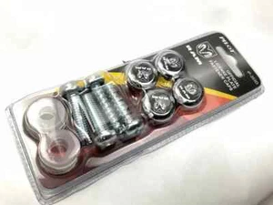Pilot IP-353D Logo License Plate Fastener Caps For DODGE RAM - Picture 1 of 5