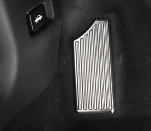 Silver Steel Foot Rest Pedals Plate Cover Trim For 2022-2023 Honda Civic 1pcs - Picture 1 of 2