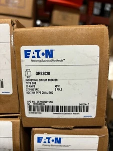 Eaton GHB3020, 20 amperios, 277/480vac tipo atornillado - Imagen 1 de 4