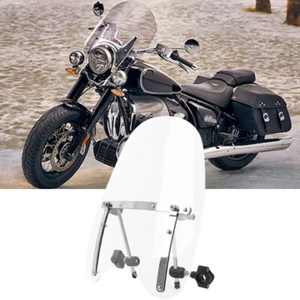 Para R1200C R18 Classic R Nine T Transparente 7/8" 1" Manillar Parabrisas Parabrisas EE. UU. - Imagen 1 de 8