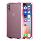 Tech21 Evo Check FlexShock Drop Protection Case Cover for iPhone XS X - Pink