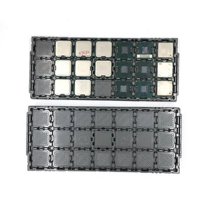 100x uchwyt na tacę procesora do opakowania procesora Intel powłoka pojemnik do przechowywania 775 - Zdjęcie 1 z 2