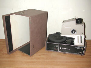 VINTAGE DUKANE 14A395E SOUND FILMSTRIP PROJECTOR WITH RECORD PLAYER