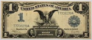 1899 1 $ Silber Zertifikat Fr#236 - Bild 1 von 3