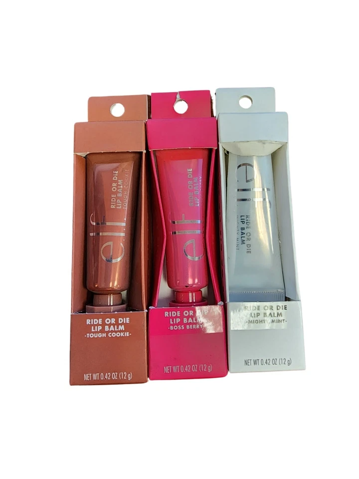e.l.f. Bálsamo labial Elf Ride Or Die bálsamo labial .42 oz transparente NUEVO EN CAJA Foto 1 de 1
