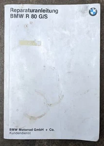 BMW Airhead R80 G/S Repair / Service Manual OEM Motorrad GmbH (German) - Picture 1 of 5