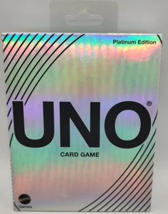 UNO Platinum Edition Card Game 2023 - Picture 1 of 2