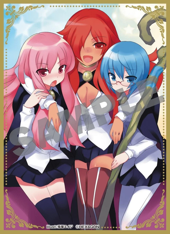 Corner Sleeve Vol.7 The Familiar of Zero Louise & Tabitha & Kirche KS-21 - Image 1 of 1