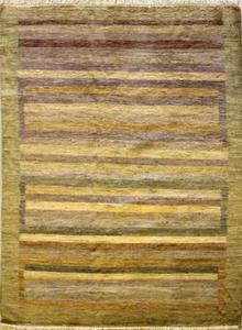 Rugstc 5x8 Senneh Gabbeh Multicolored Area Rug,Vegetable dye, Hand-Knotted,Wool - Picture 1 of 5