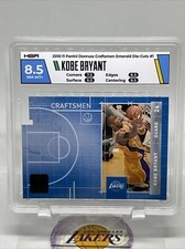 2010-11 Donruss Craftsmen Emerald Die-Cut #1 Kobe Bryant NBA HOF HGA 8.5 NM-MT+
