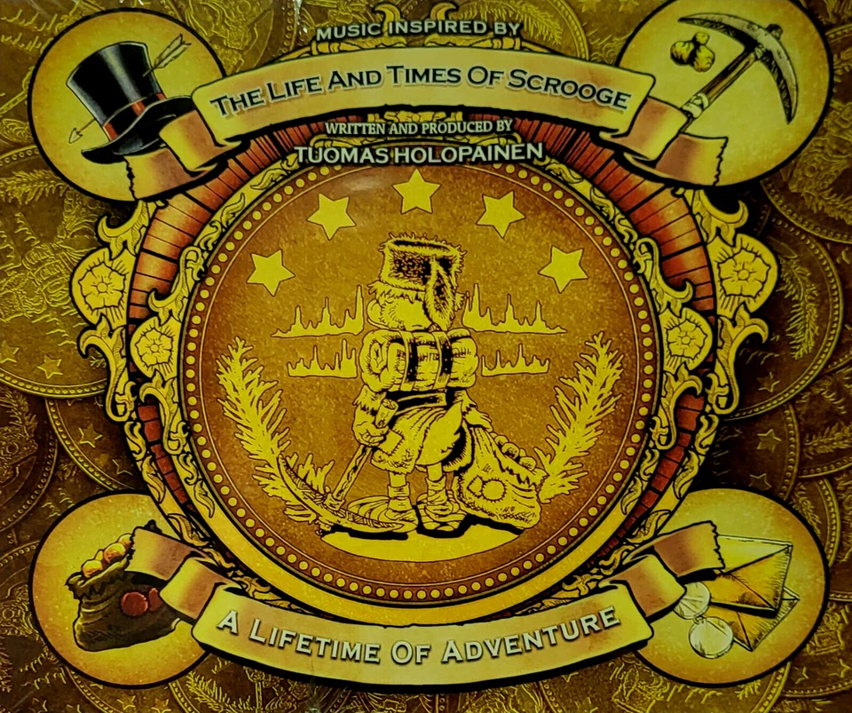 TUOMAS HOLOPAINEN A LIFETIME OF ADVENTURE MCD DIGIPACK NEU & OVP - Bild 1 von 2